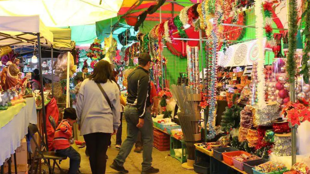 Tianguis, comerciantes